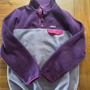 Patagonia Synchilla Purple Fleece Pullover